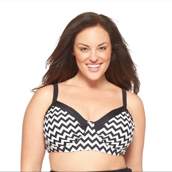 Ava & Viv Plus Size Bikini Top - Picture 1 of 9